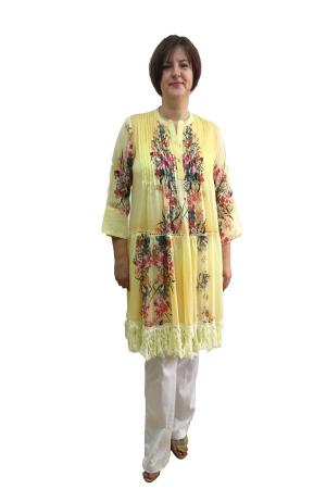 Блуза  - синий цвет