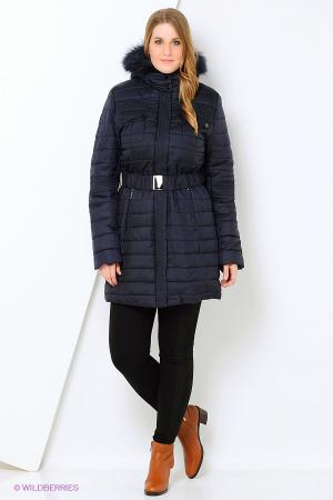 Пальто  - синий  цвет