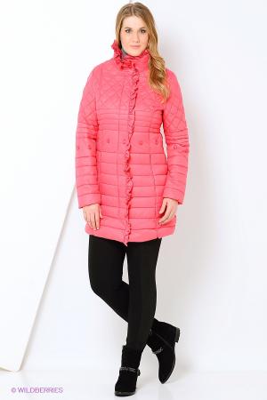 Пальто  - красный  цвет