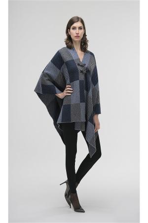 Пончо  - темно-серый цвет