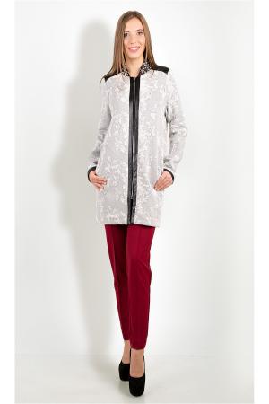 Пальто  - белый,черный цвет