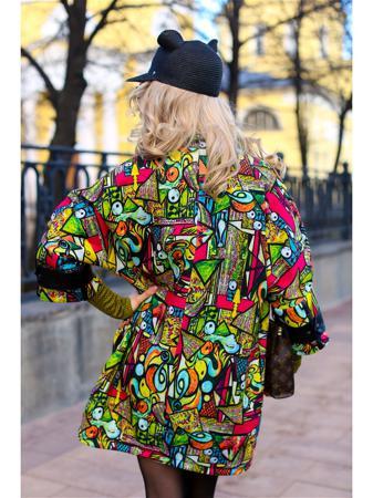 Пальто Sofi Strokatto