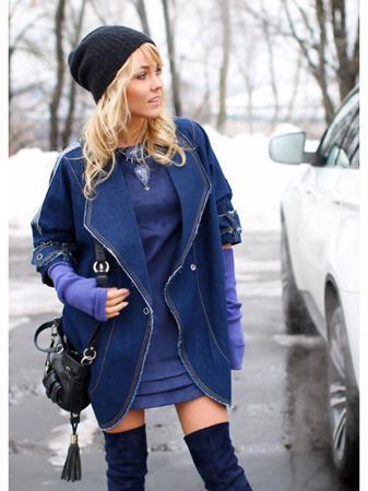 Пальто Sofi Strokatto