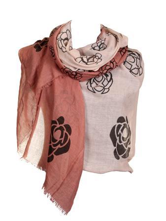 Палантин Живой Шелк