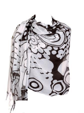 Палантин Живой Шелк