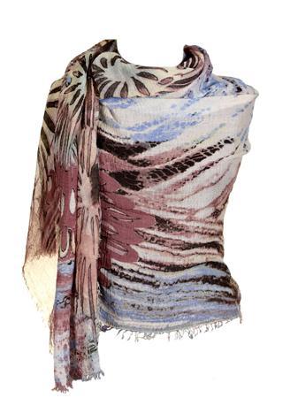 Палантин Живой Шелк