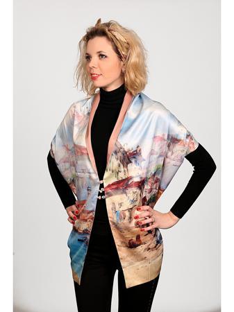 Палантин Живой Шелк