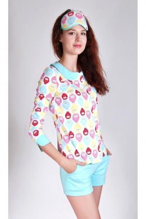 Пижама  - синий цвет