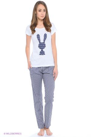 Пижама  - синий цвет