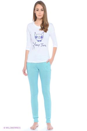 Пижама  - синий цвет