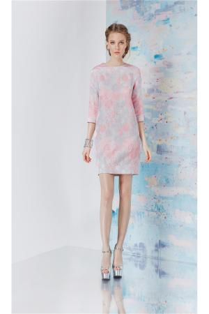 Платье  - розовый  цвет