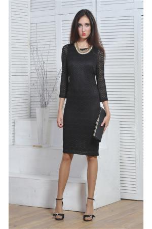 Платье  - черный  цвет