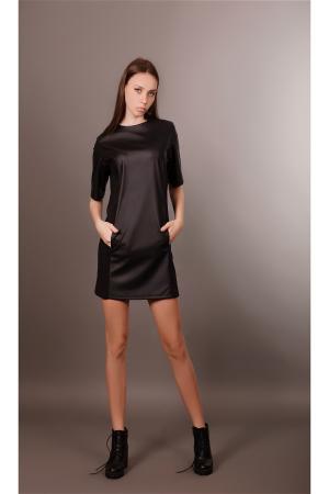 Платье  - черный  цвет