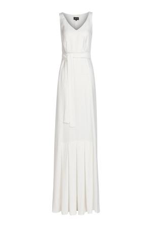 Платье  - белый  цвет