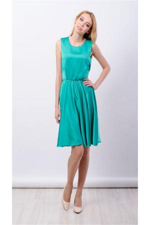 Платье  - морская волна, бирюзовый, светло-зеленый  цвет