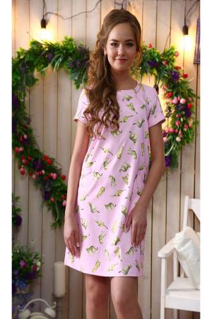 Платье  - бледно-розовый, розовый  цвет