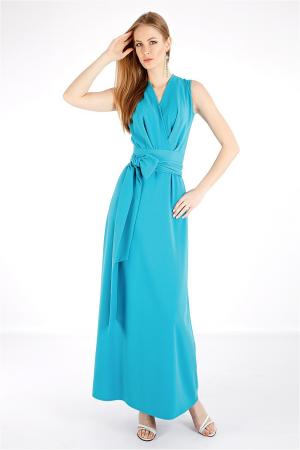 Платье  - бирюзовый  цвет