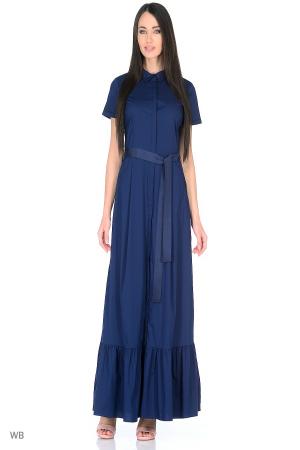 Платье  - Тёмно-синий цвет