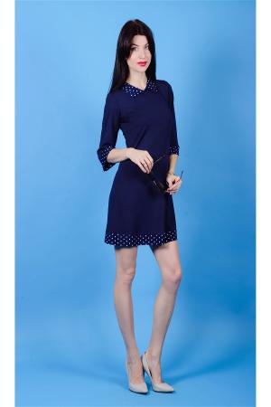 Платье  - Тёмно-синий цвет