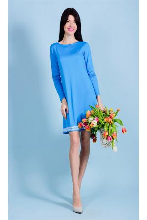 Платье  - бирюзовый  цвет