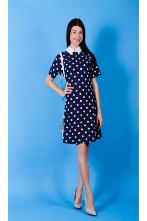 Платье  - Тёмно-синий цвет