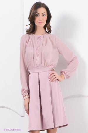 Платье  - розовый  цвет