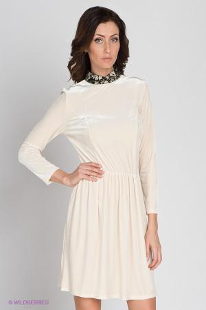 Платье  - кремовый  цвет