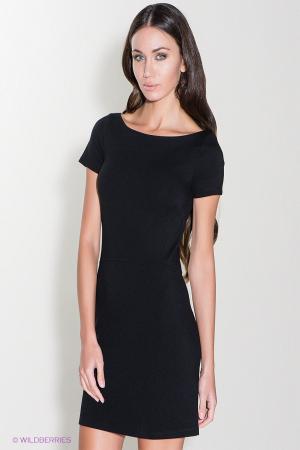 Платье  - черный  цвет