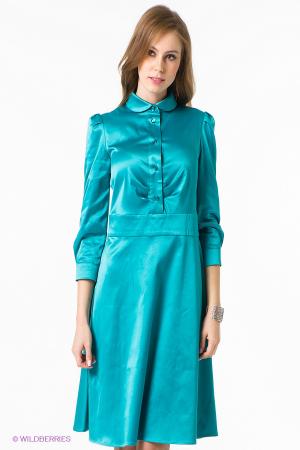 Платье  - бирюзовый  цвет