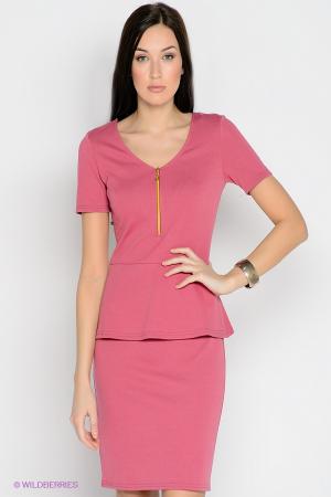 Платье  - розовый  цвет