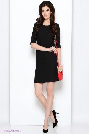 Платье  - черный  цвет