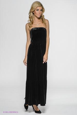 Платье  - черный  цвет