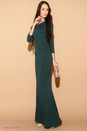 Платье  - зеленый  цвет