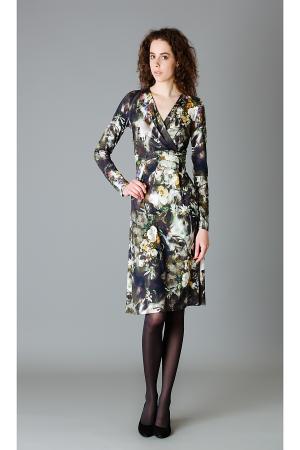 Платье  - зеленый  цвет