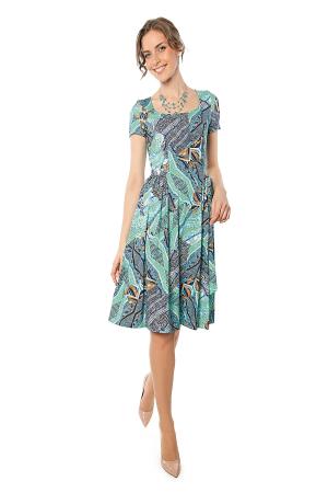 Платье  - серо-голубой, серый, бледно-розовый  цвет