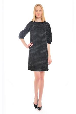 Платье  - черный  цвет