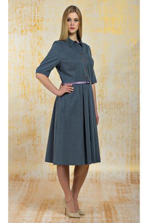 Платье  - серый  цвет