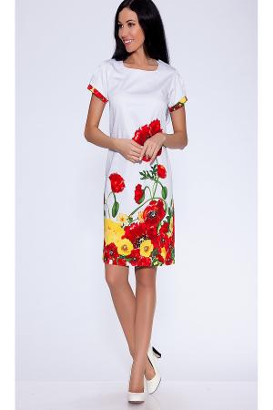 Платье  - белый цвет