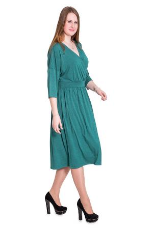Платье  - зеленый  цвет
