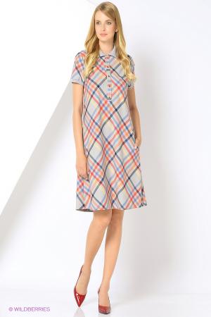 Мини-платье  - белый цвет