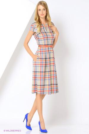 Платье  - белый цвет