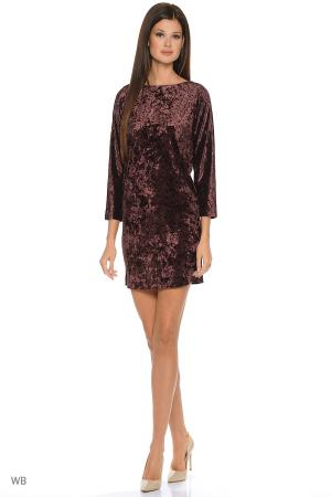 Платье  - коричневый  цвет