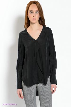 Блузка  - черный  цвет