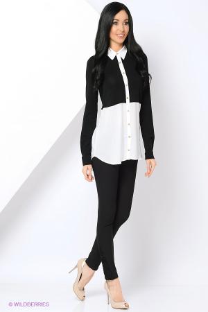 Блузка  - черный  цвет