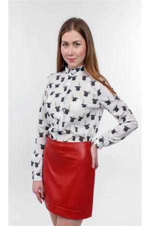 Блузка  - белый  цвет