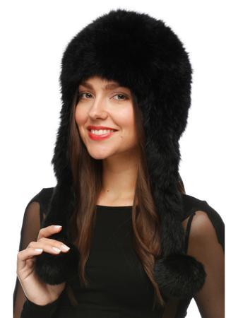 Шапка Вязаный мех