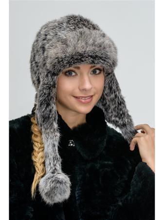 Шапка Вязаный мех