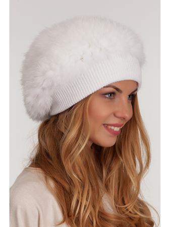 Шапка Вязаный мех