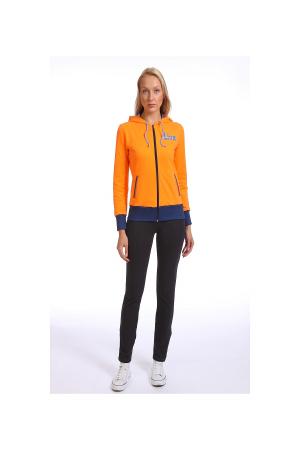 Толстовка  - оранжевый  цвет