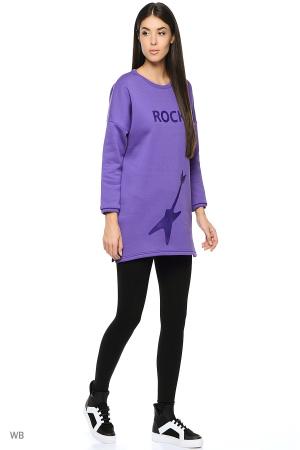 Худи  - фиолетовый  цвет